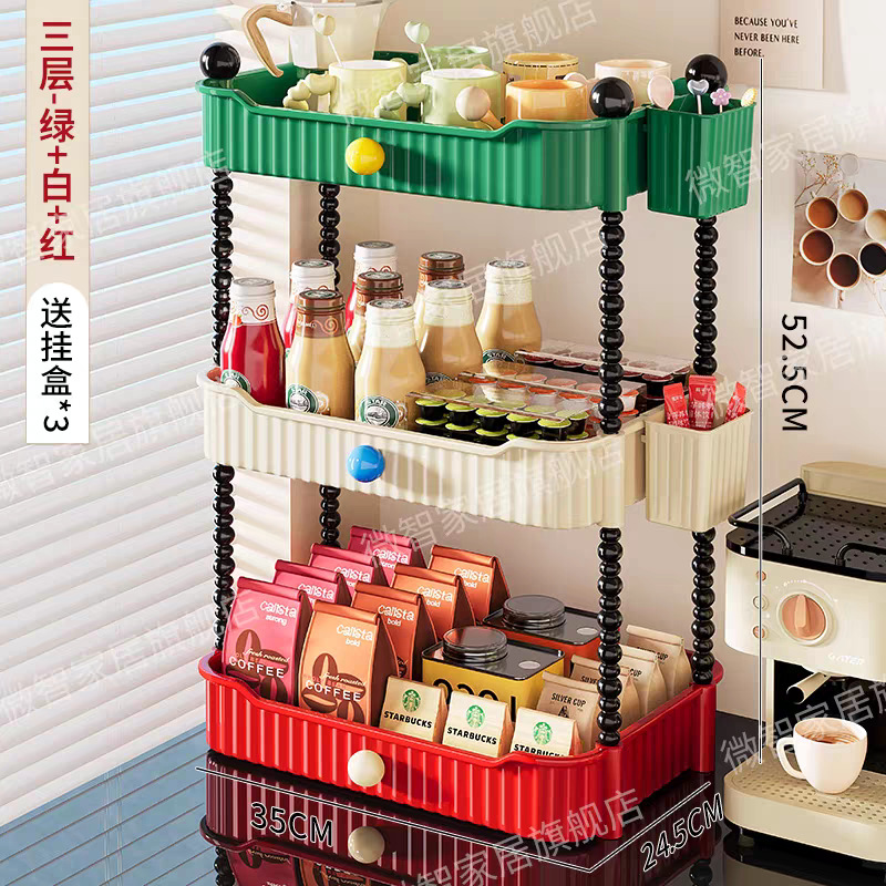 2401 countertop green+white+red+hanging box