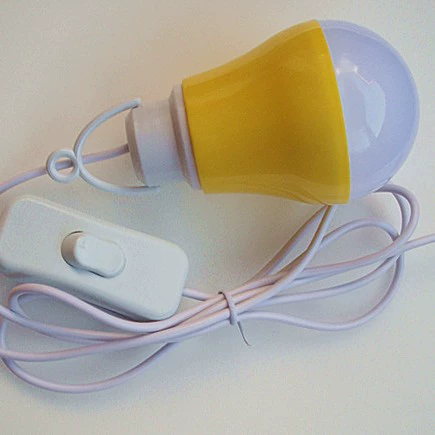 Лампочка USB 5В с пузырьковым LED светом, одно перетягивание, подарочные светильники с пузырьками V8 шарикового типа