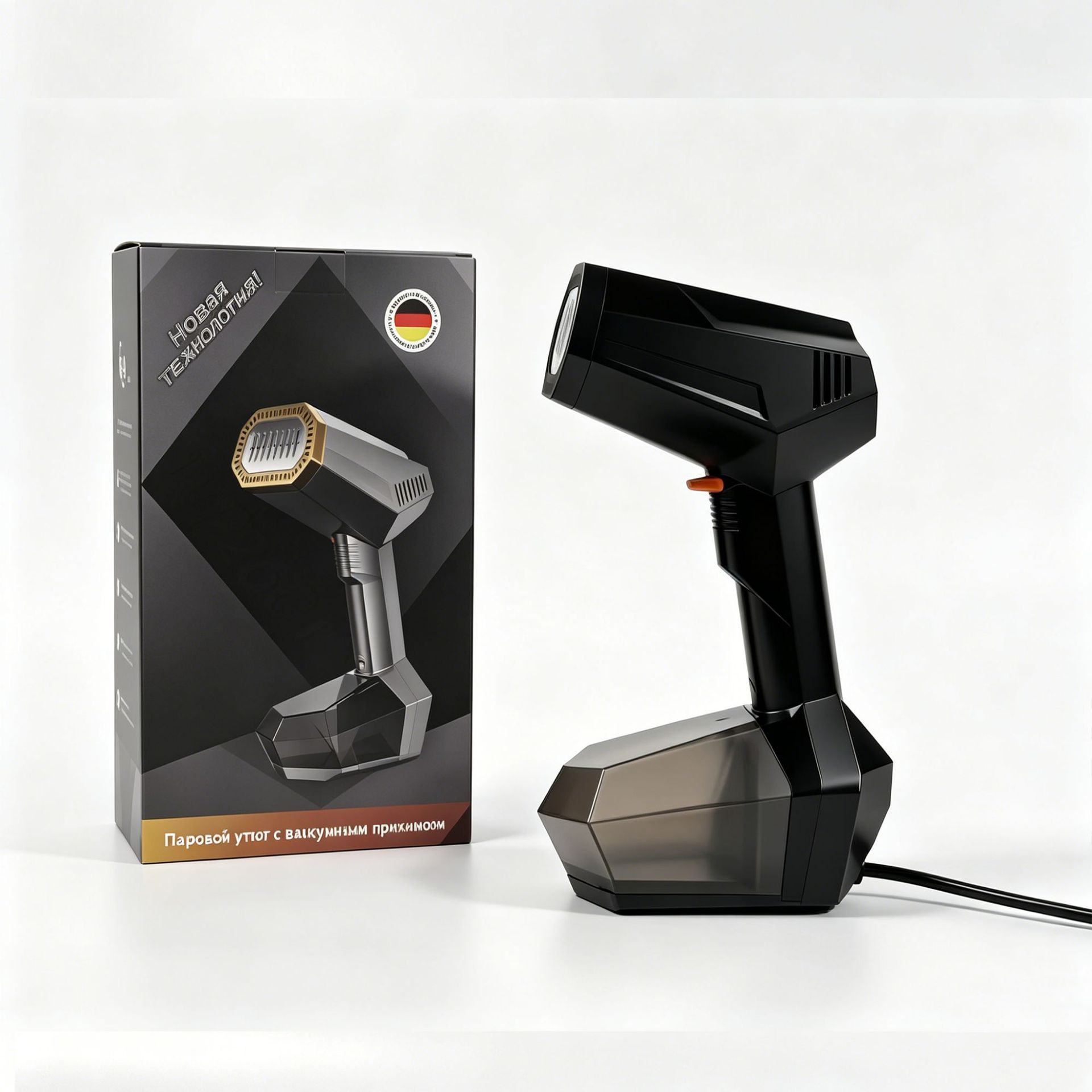 Taşınabilir handheld buhar ütüsü, seyahat, yapışkanlı uç