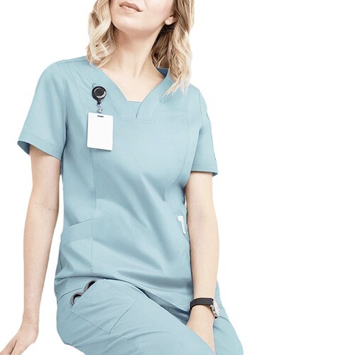 Available in stock, Amazon surgical gown sets, doctor's nurse's clothes, beauty salons, stomatological hospitals, work clothes, hand clothes,