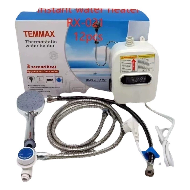 Проточный электрический водонагреватель для душа и ванны, 110 В, для использования на Amazon, быстрый нагрев за 3 секунды, компактный бытовой прибор для кухни
