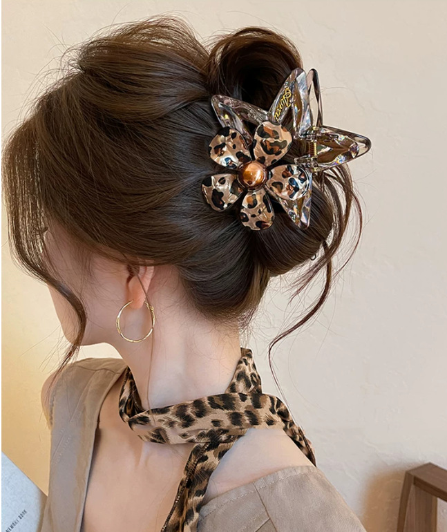 Korean-Style Schleifenklammer Butterfly Haarklammer für Frauen Fünfzackstern Haiflossen-Clip elegante Haarnadel Hochsteckfrisur-Clip 2026 Neukollektion wunderschönes Haaraccessoire