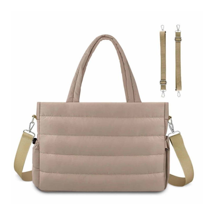 In-Stock Baby Diaper Tote Bag, Crossbody Bag, Hospital Bag with Pacifier Case, Mommy Bag, Nursing Clothes, Breathable and Waterproof