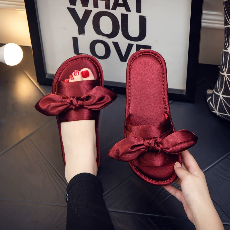 Свадебные холодные тапочки, чтобы приданое невесте, утренние тапочки, праздничные красные, свадебные холодные тапочки, высокие легкие и экстравагантные