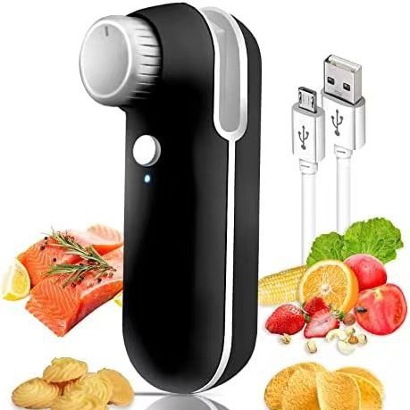 Máquina de sellado de carga de perilla Mini sellador Clip de sellado doméstico portátil Snacks Fabricante a prueba de humedad Modelo privado Spot