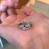 Medusa snake ring