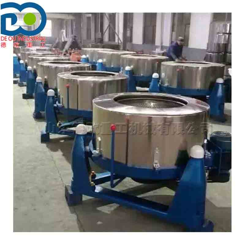 三足卧螺离心脱水机 不锈钢工业甩干机 蔬菜水果甩干脱水设备