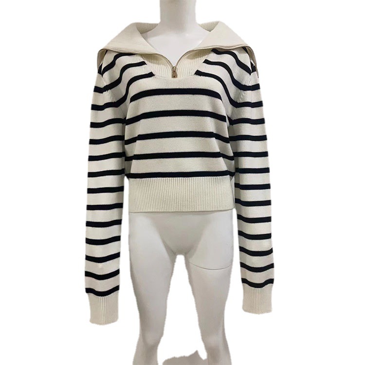 Elegant navy sweater