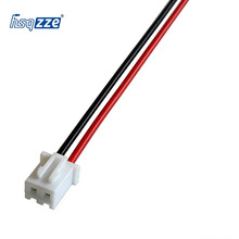 XH2.54 2P���Ӿ�UL1007 24AWG�t����Ӿ� ��ĸ���Ӳ��^����