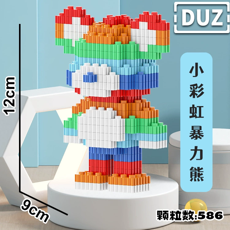 Конструктор Lego Ultraman Tiga Micro Block, различные цвета, 10×10×10 см