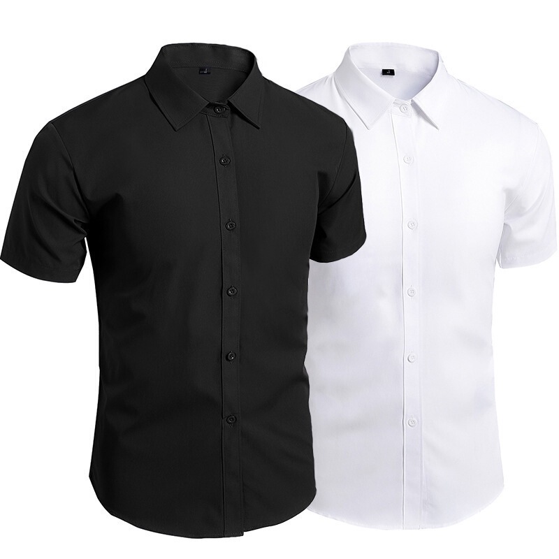 Men's Casual Shirts Slim Fit Social Shirt for Men 男商务衬衫