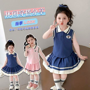 Ůͯ���b�ļ��WԺ�L��ͯ�\���·�Ů��������polo�����޶�ȹ�����b