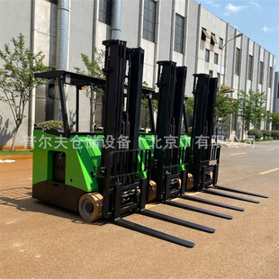 Side station electric counterweight forklift 1 ton 2 ton forward battery forklift new energy pallet high lithium battery handling