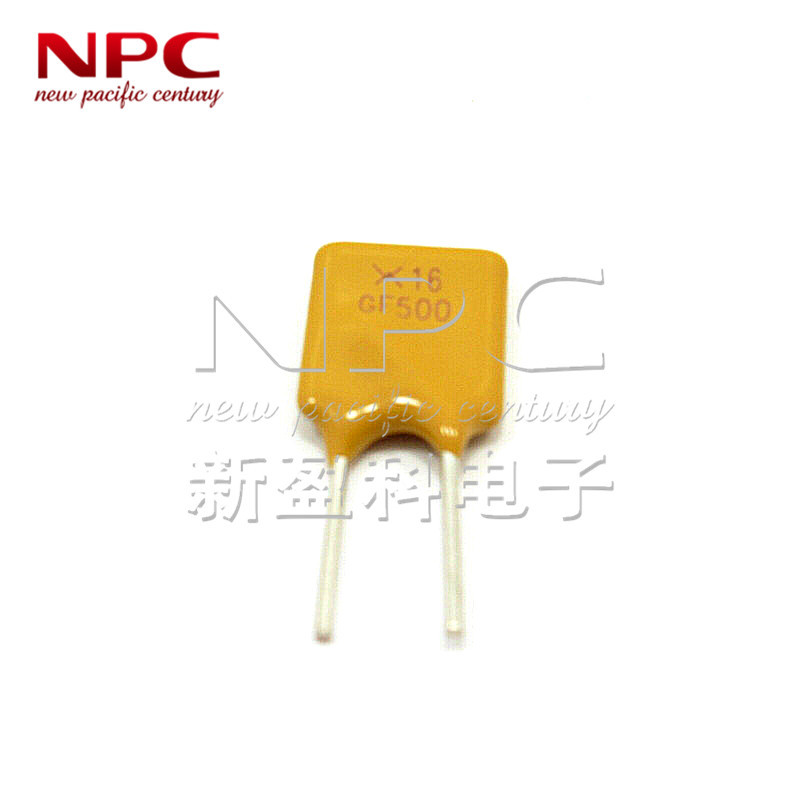 RGEF500 16V 5A PPTC自恢复保险丝 TYCO泰科 Raychem瑞侃