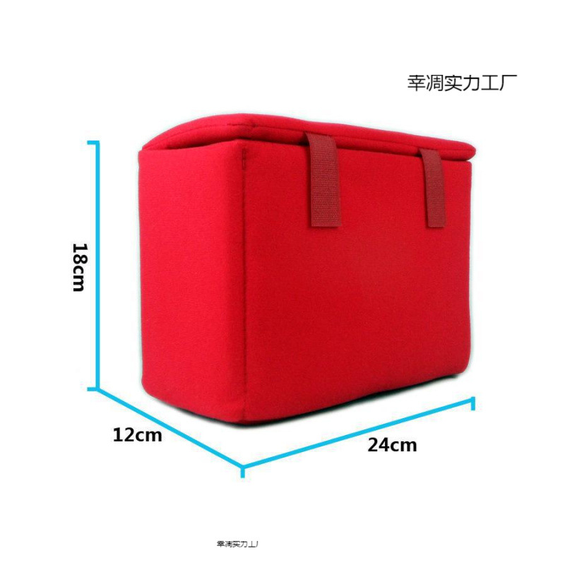 SLR 카메라 가방 벨벳 충격 방지 라이너 카메라 MENGCHENG 마이크로 단일 방진 재고 무료 배송