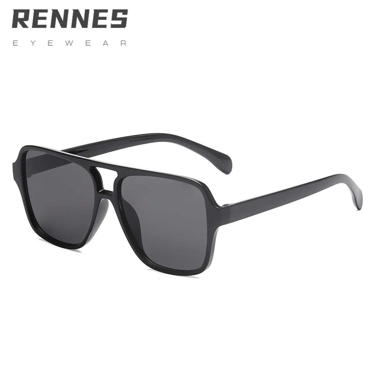 2022 nuevo doble haz sapo gafas de sol caja océano color gafas de sol hombres y mujeres gafas de sol 97109