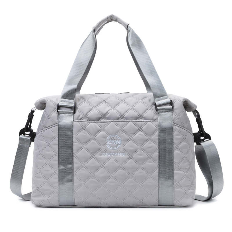 Se puede equipar con maleta trolley, bolsa de viaje de separación seca y húmeda de gran capacidad, almacenamiento ligero y de corta distancia, bolsa de lona portátil de un solo hombro al por mayor