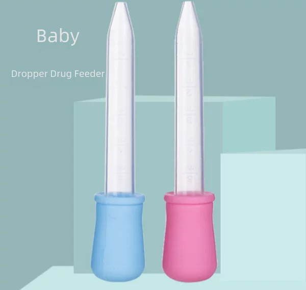 Dropper medicine feeder newborn baby silicone dropper medicine feeder with scale wholesale