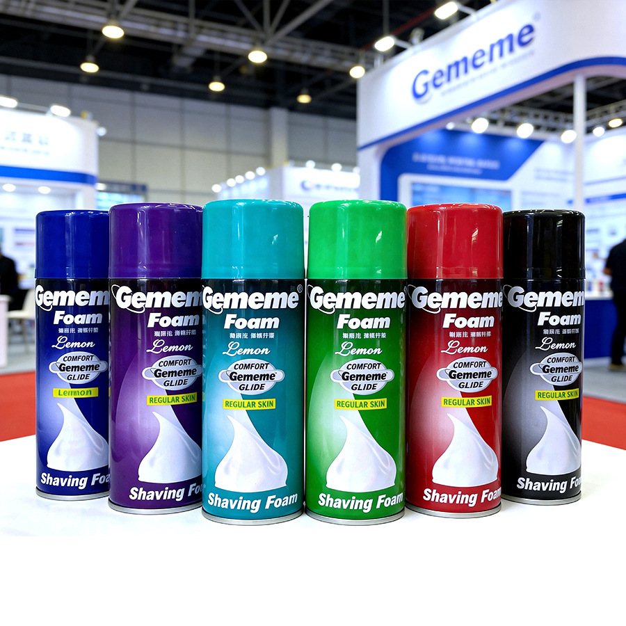 Gememe afeitar espuma para hombres afeitar espuma de limón crema de afeitar 200ml afeitar super belleza empresa de afeitar image 5