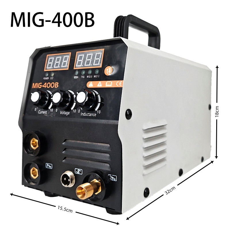 Máquina de soldadura eléctrica de alta potencia de hoja grande 220v sitio de construcción hogar conjunto completo de accesorios de alta corriente máquina de soldadura manual