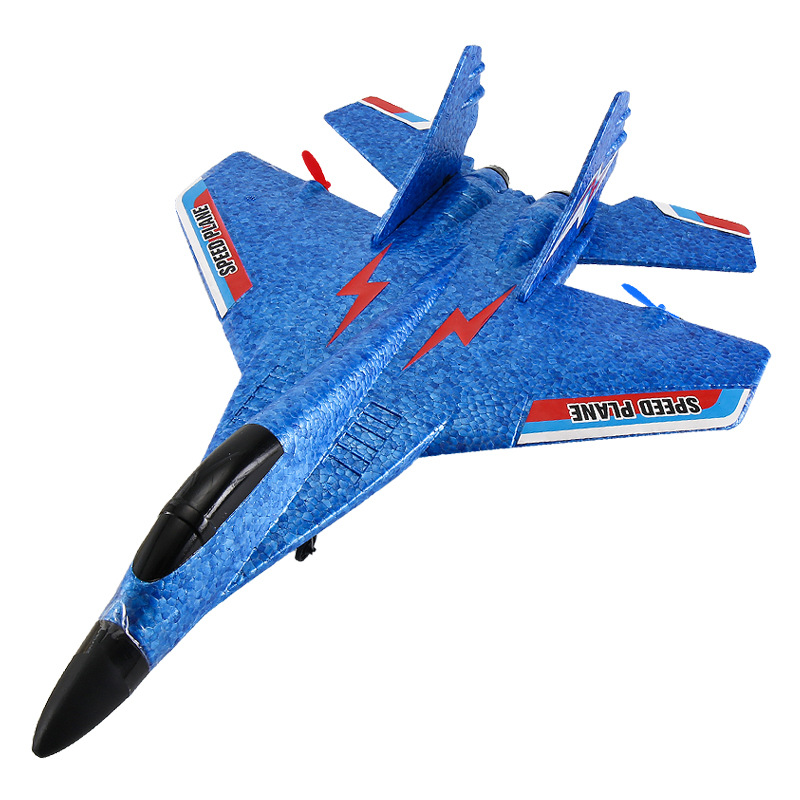 Avión de control remoto de espuma transfronteriza HW29 planeador de combate MiG530 LED luces de color anti-caída juguetes modelo de avión EPP image 6