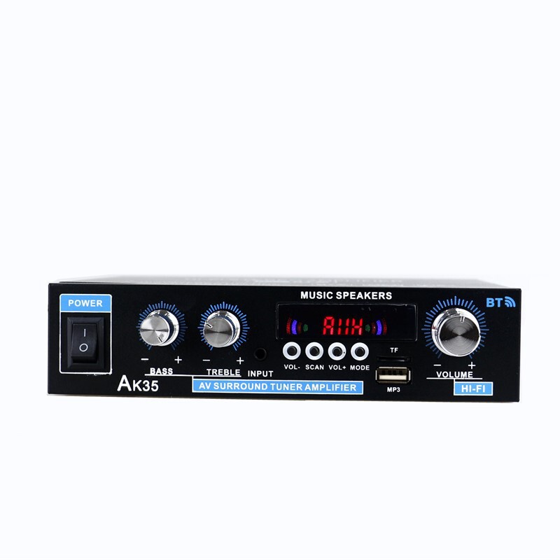 AK35 デジタルパワーアンプ Bluetooth U ディスクパワーアンプ 2 チャンネルパワーアンプ工場直販|undefined