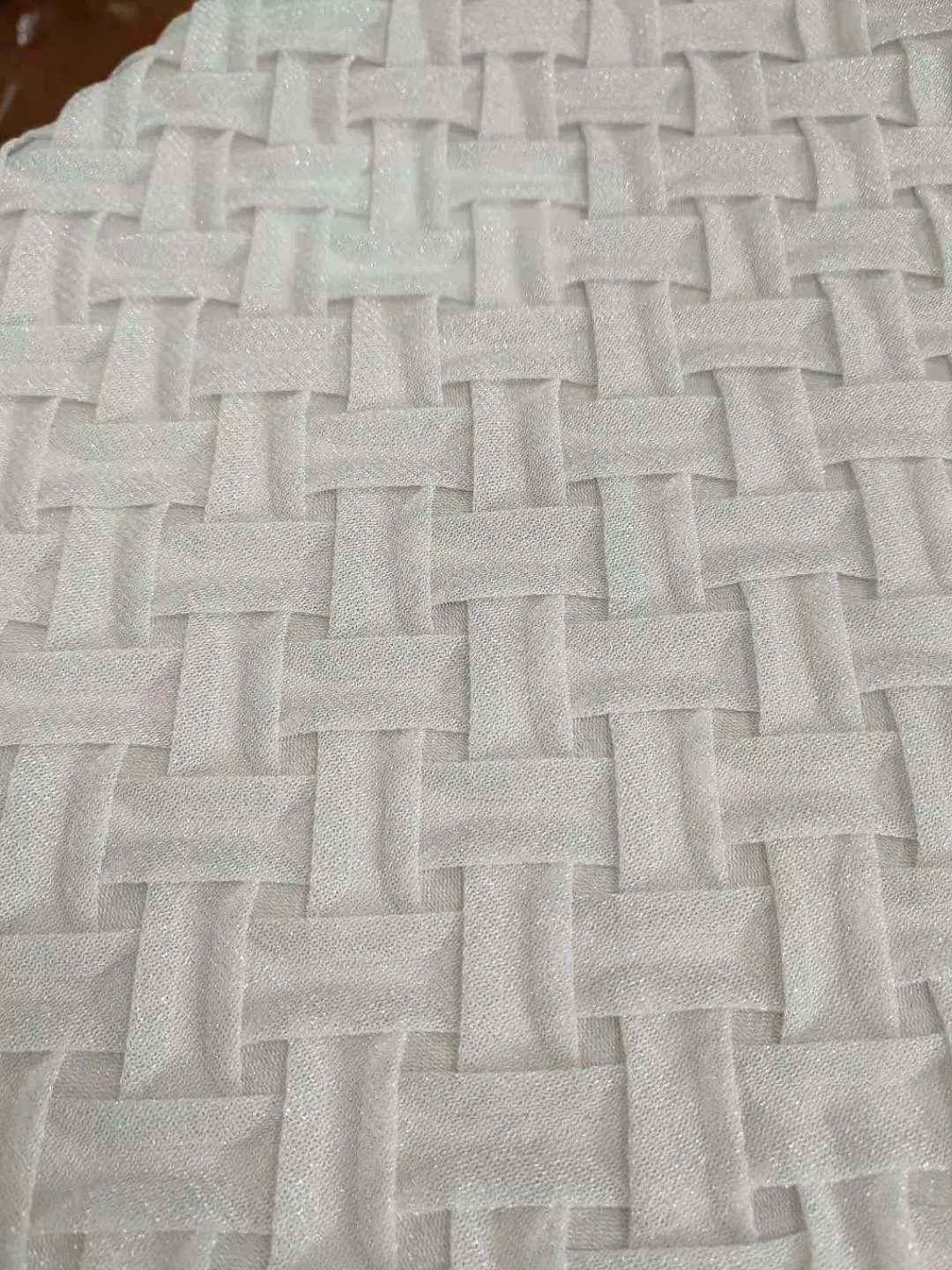 手缝编织加工 童装 上衣 前育克