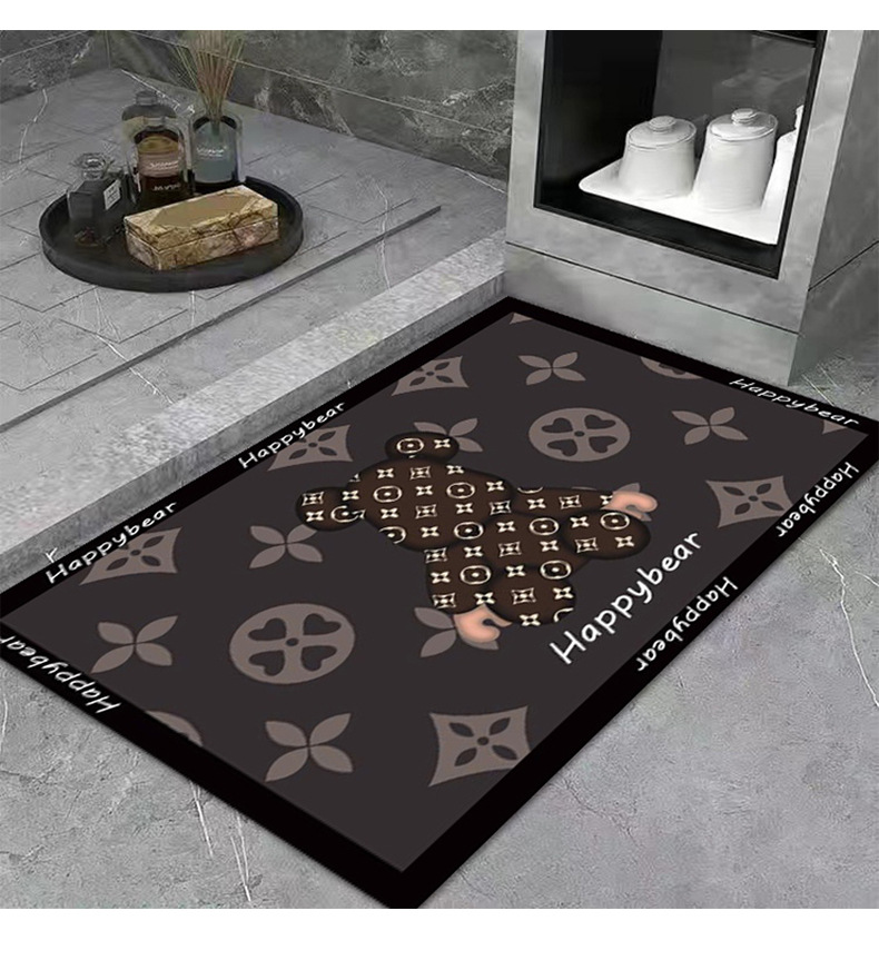 地毯,地垫,硅藻泥地毯,暴力熊地毯,卡通地毯,浴室地毯