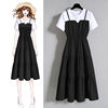 Dress for elementary school students, summer clothing, skirt, 12 years, suitable for teen, Korean style, Amazon