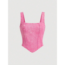 A 66516 Denim Slim Sling Bustier ţ�������������¿羳��