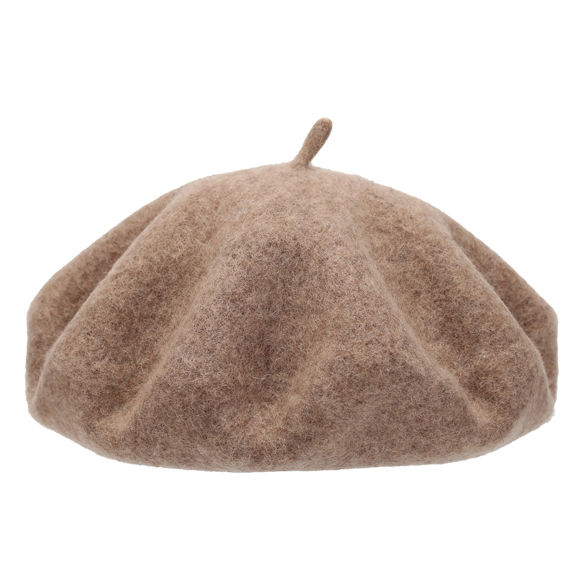 Sombrero japonés de pintura de lana renacentista femenina estilo coreano elegante temperamento cara boina multicolor gorra de boina gruesa