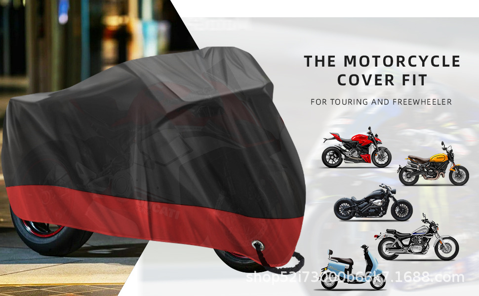 in stock motorcycle cover rainproof sunscreen car clothing cover Oxford cloth motorcycle electric car thick car clothing cross-border wholesale