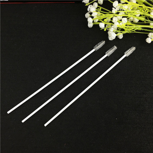 Bottle straw brush baby water cup pot water cup tube brush sampling stainless steel brush nylon test tube catheter cleaning brush