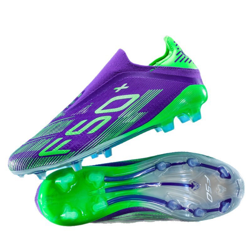 Tenis de Fútbol de Corte Bajo con Tacos Múltiples de KPU y TPU para Césped Artificial
