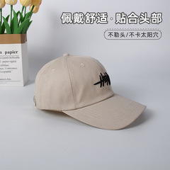 韓版潮時尚棒球帽男女休閒百搭夏鴨舌帽春秋季遮陽防曬太陽帽字母