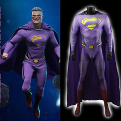 DCコミックヒーロースチールモンスタービザロ連体レオタードコスプレ
