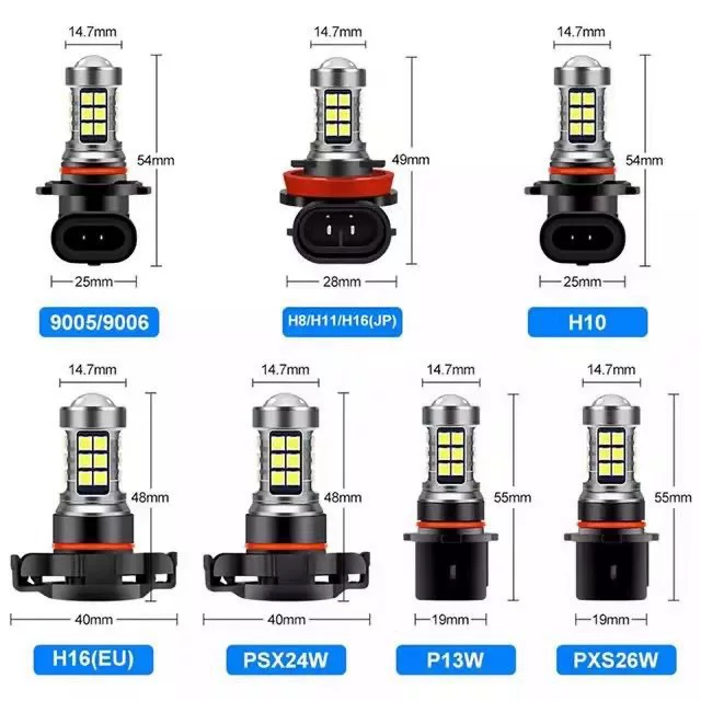 Светодиодная световая полосa Mot LED Mist Light H7 3030 21SMD 21W Высокий прямой свет Бортовой фонарь мотоцикла, горячие продажи