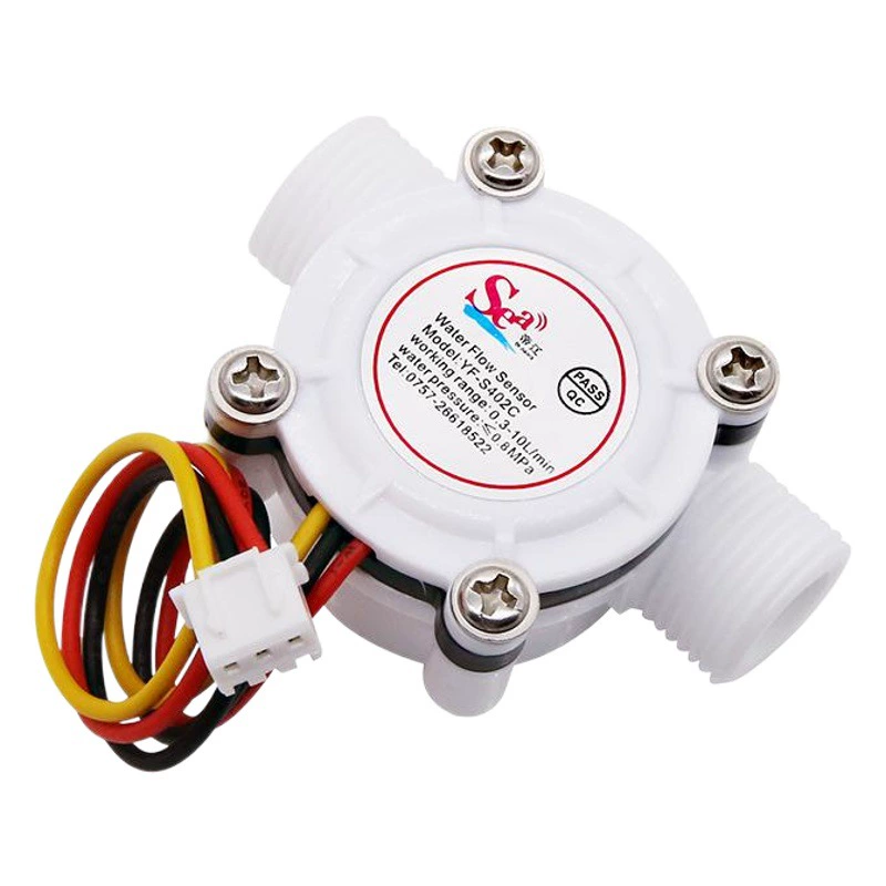 Датчик потока воды Hall, 2-точечный, для труб PE, для водонагревателей и диспенсеров, реле протока, расходомер, 3-точечный S402C