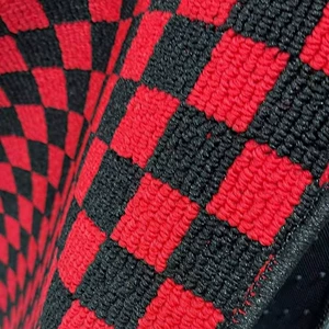 Manufacturer Supplies Two-Color Plaid Polypropylene Jacquard Blanket Pvc Non-Slip Nail Bottom Roll with Multiple Colors