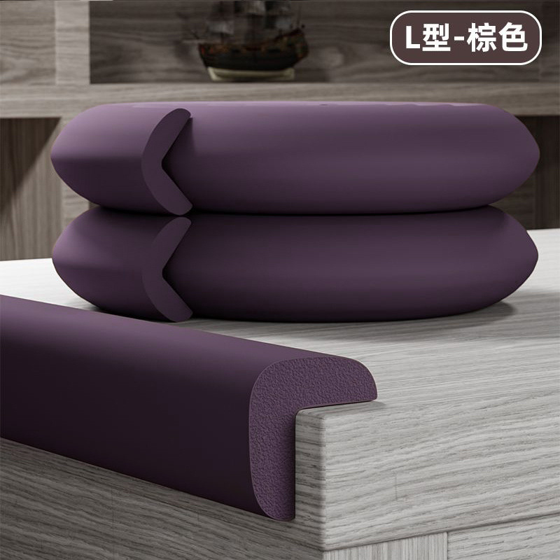 [커피색상] 스티커가 없는 L자형 - 두꺼워짐