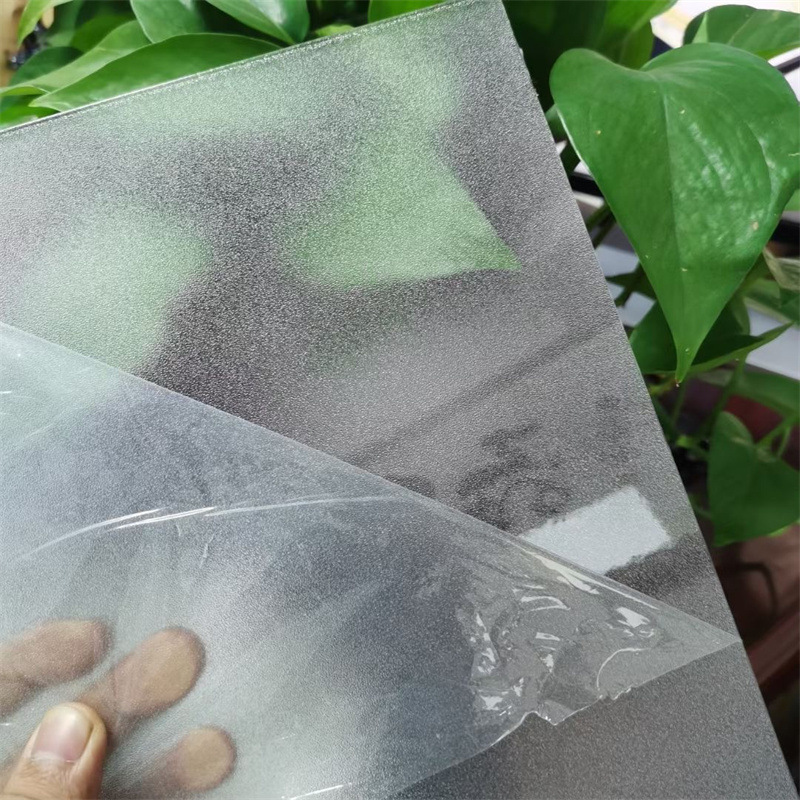PET磨砂塑料片 粗砂 细砂 PET透明板 PVC粗沙片 PP磨沙片材