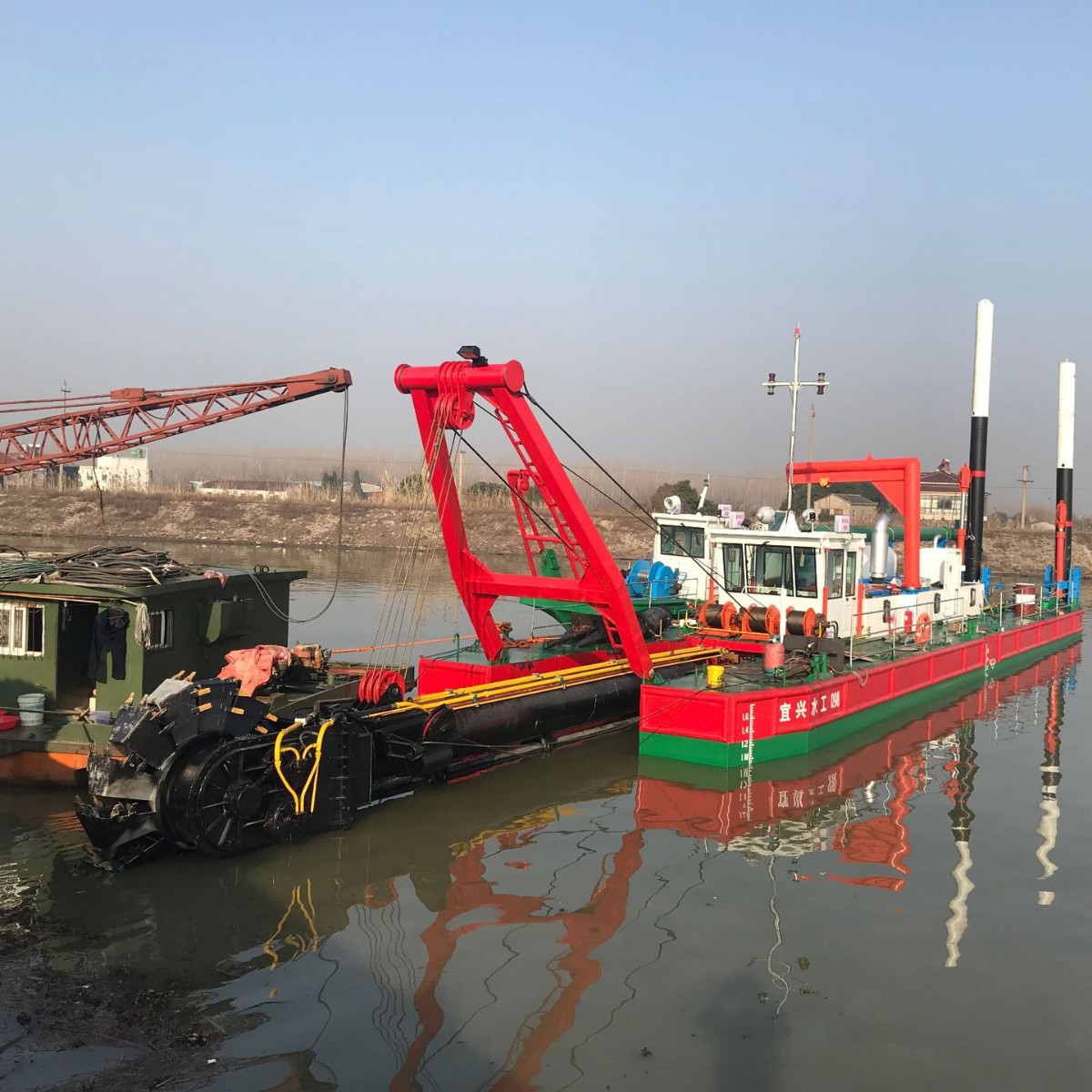 淤泥清理清淤船 水库清淤挖泥船 清淤疏浚船 吸污船 清淤设备厂家