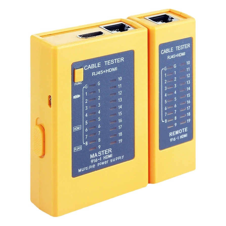 Kinesian Hengli HDMI линейный тестер POE сетевой телефонный тестер против ожогов HD цифровой линейный сетевой кабельный тестер
