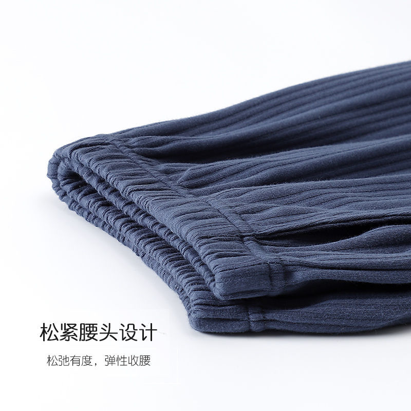 Pijama de algodón 100% de pareja pantalones de manga corta de primavera y verano para hombres ropa de algodón delgada para mujer de verano