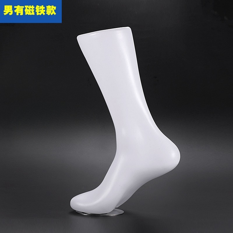 Modelo de molde de pie exhibición calcetines cortos calcetines calcetines accesorios calcetines tienda
