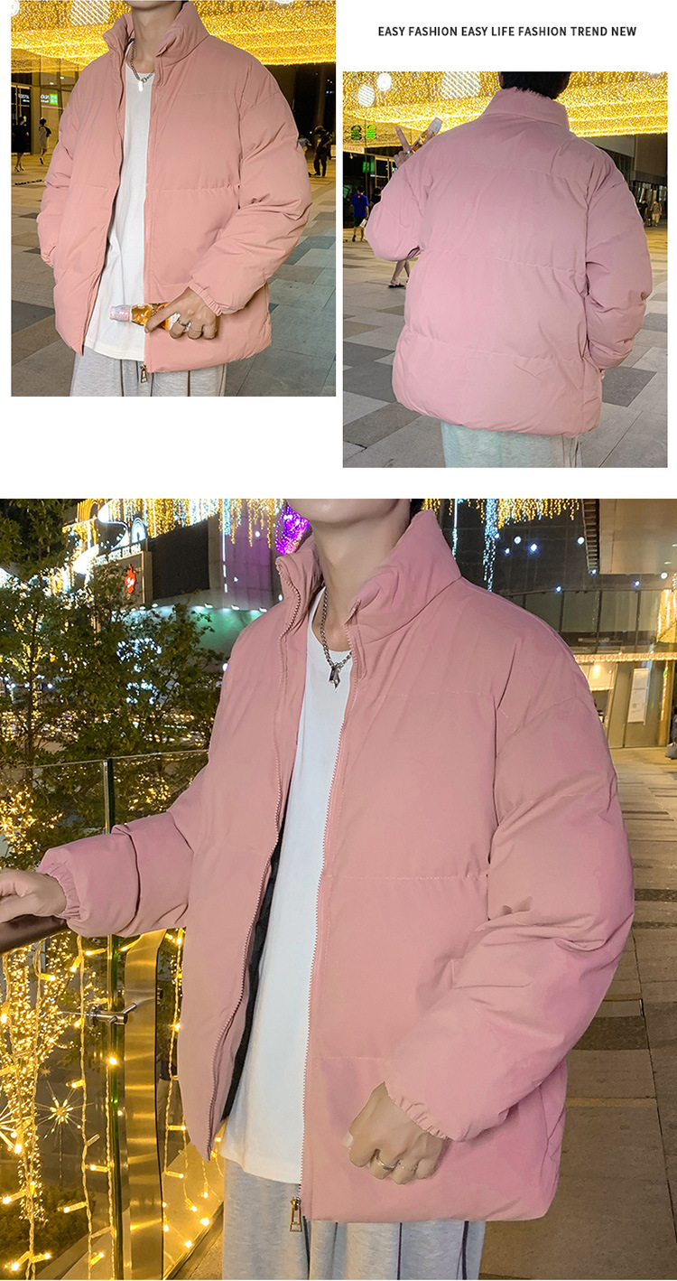 Men's Down Jacket Winter Thick Bread Style Loose Fitting Trendy_voghion.com