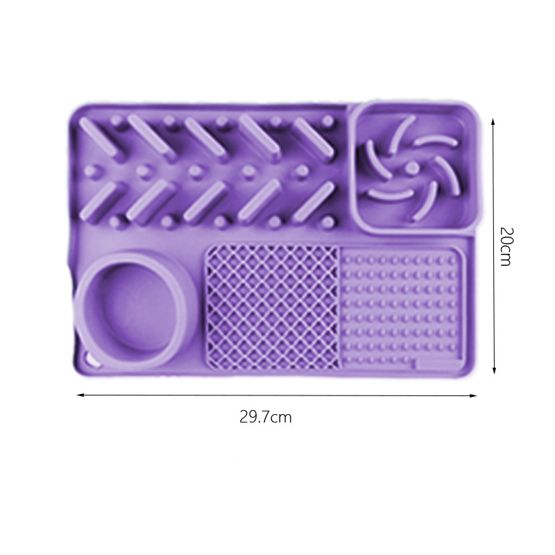다기능 느린 음식 매트 [신비한 보라색]]