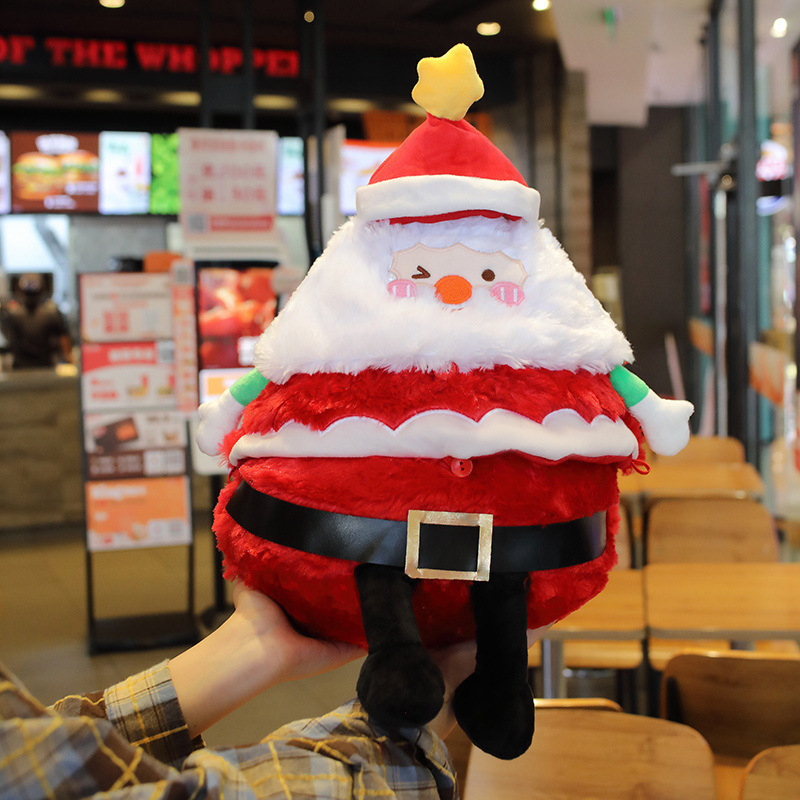 INS クリスマス装飾枕クリスマスツリー人形ソファリビングルームクッションベッド枕ジンジャーブレッドマンヘラジカ|undefined