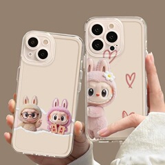 Laicai Labubu は iPhone15promax/14 Apple 16pro 携帯電話ケース 12ins13 新しいスタイル 11 に適しています。