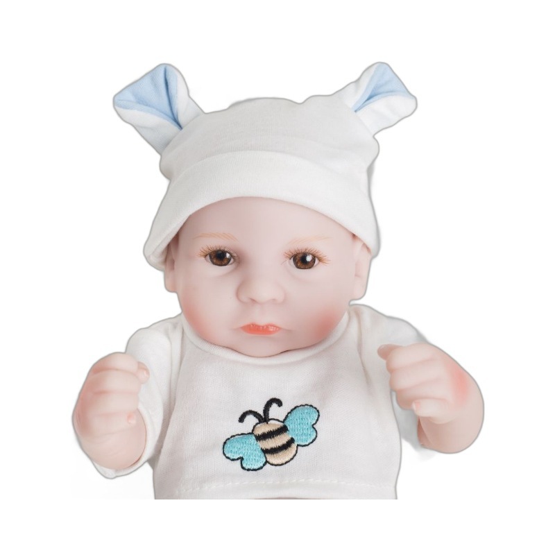 28 pulgadas de colección de muñecas de regeneración masculina realistas 10 juegos de ropa blanca hecha a mano accesorios CM muñecas de juguetes caseros